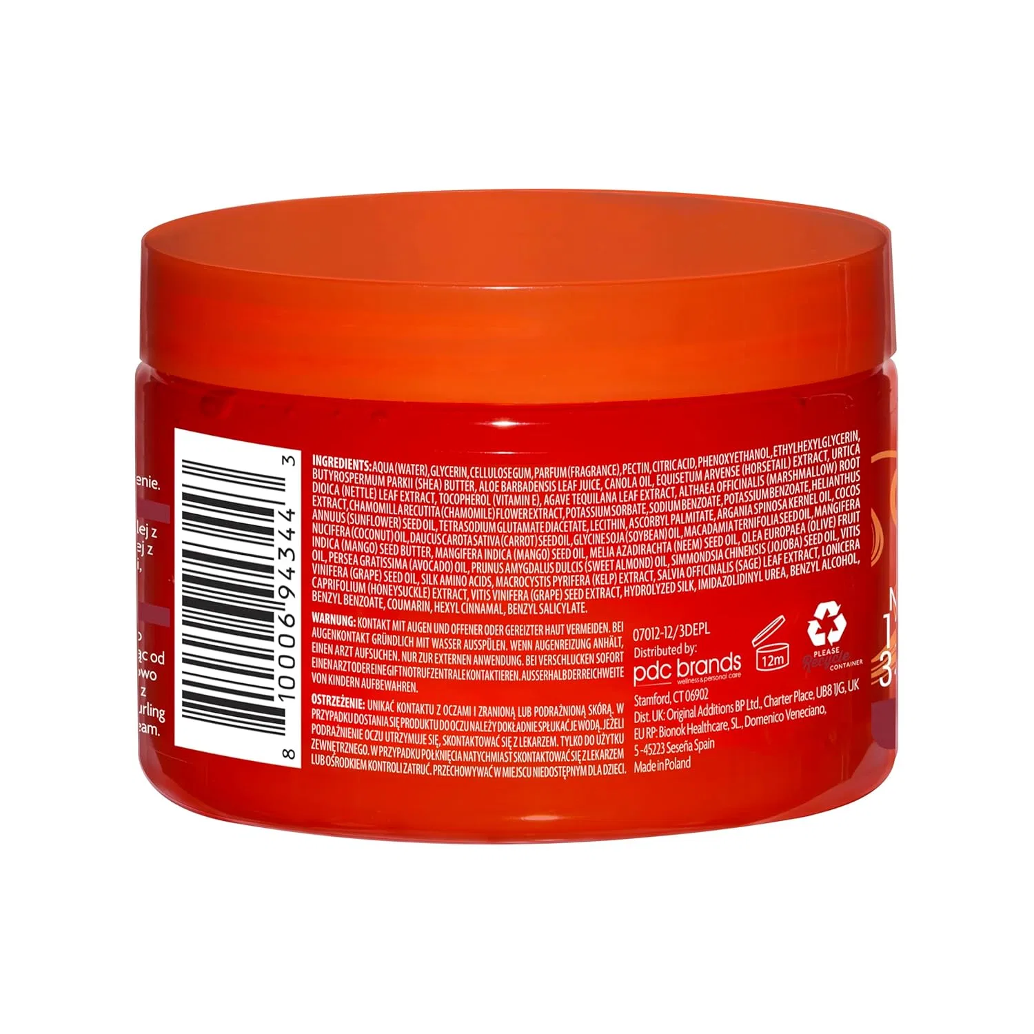 Крем-гель для укладки Cantu Shea Butter Define & Shine Custard 340 г Cantu — фото 2