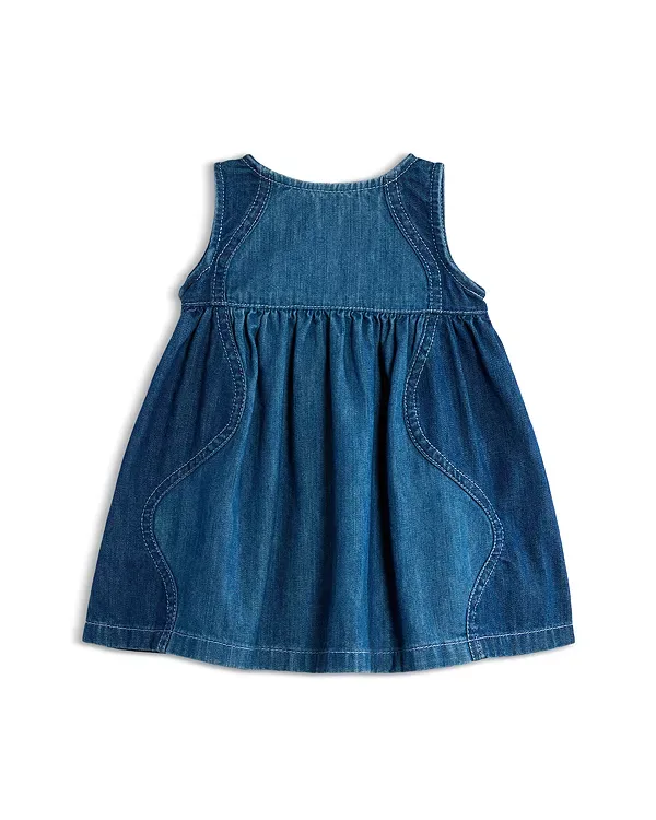 Джинсовое платье без рукавов - для малыша Stella Mccartney, Blue