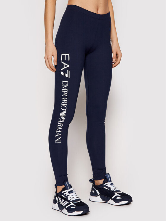 

Узкие леггинсы Ea7 Emporio Armani, синий