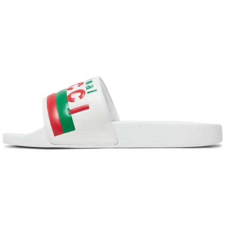 Шлепанцы женские Women's Slide 'Original - White' Gucci
