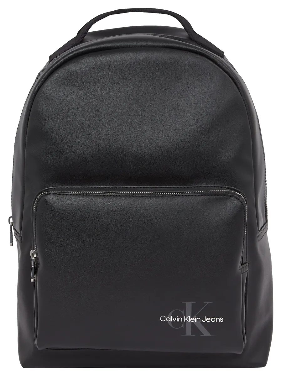 

Городской рюкзак Calvin Klein Jeans "MONOGRAM SOFT CAMPUS BP ANGLED40", черный