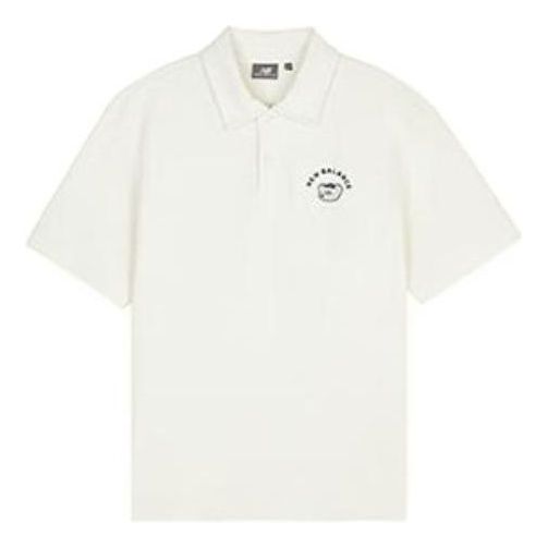 

Футболка New Balance x SEIJI ANDY Graphic Polo Tee 'White', белый
