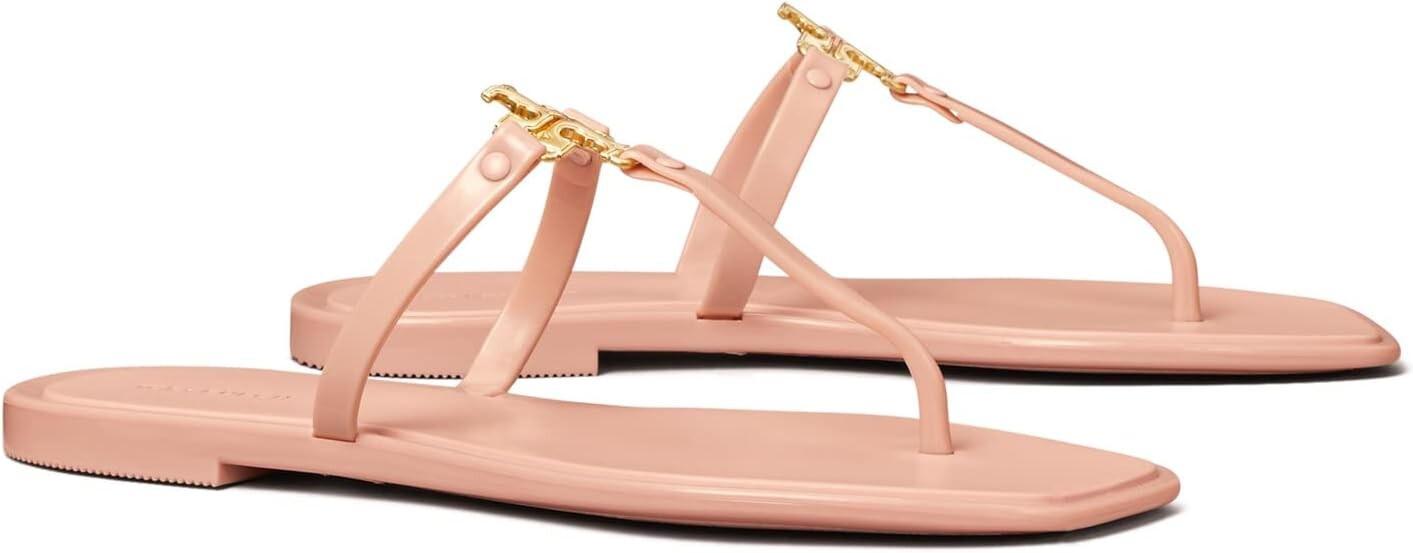 Шлепанцы Roxanne Jelly Tory Burch, цвет Meadowsweet/Gold