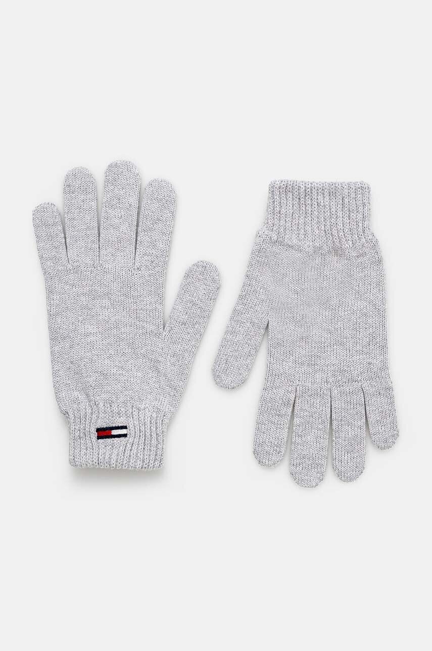 

Перчатки Tommy Jeans quanti in lana, серый