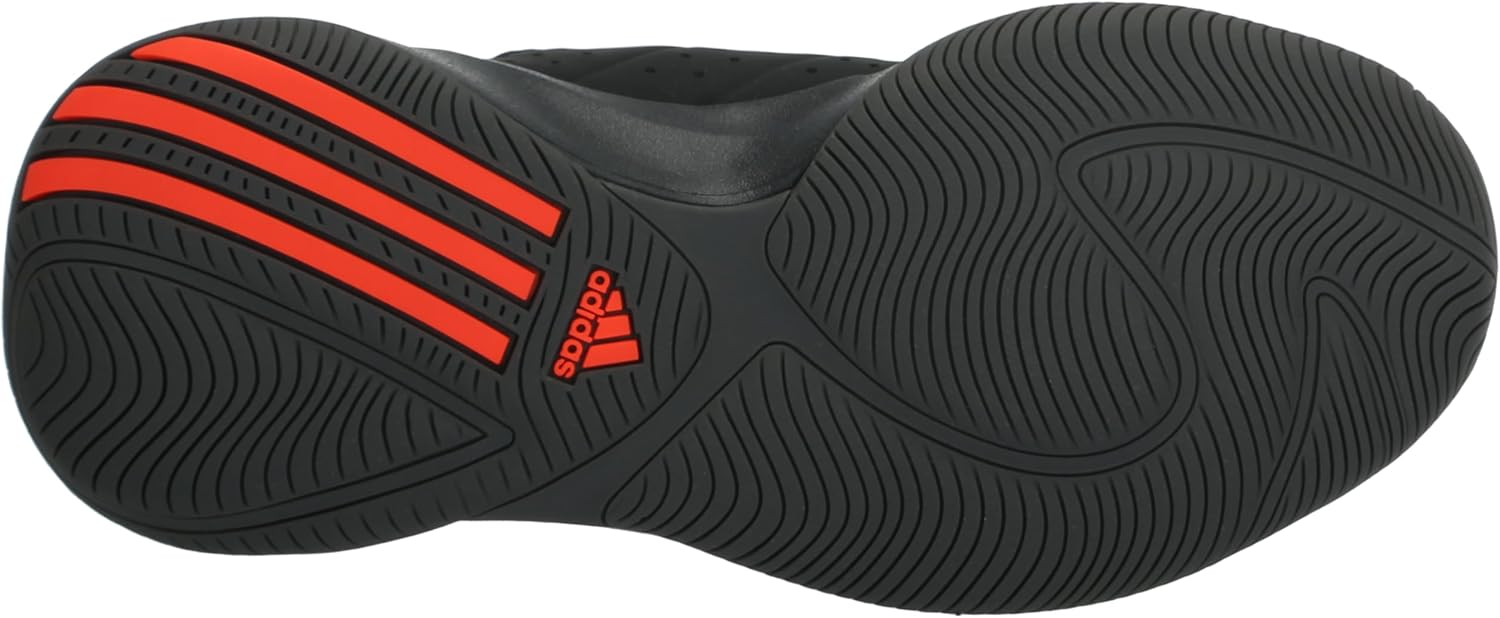 Кроссовки Adidas Унисекс-взрослые Front Court, красный/серый — фото 4