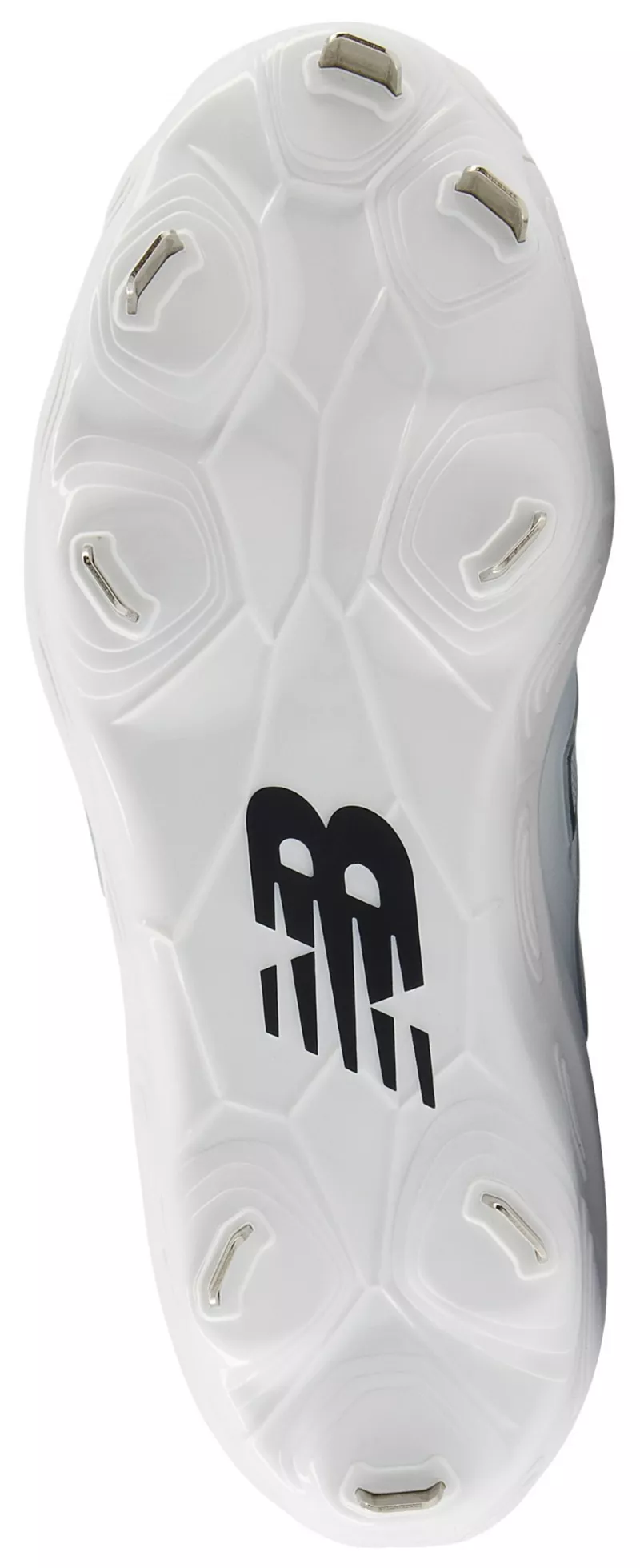 Женские бутсы для софтбола New Balance Fresh Foam X VELO v4 Metal Fastpitch, белый/черный — фото 3