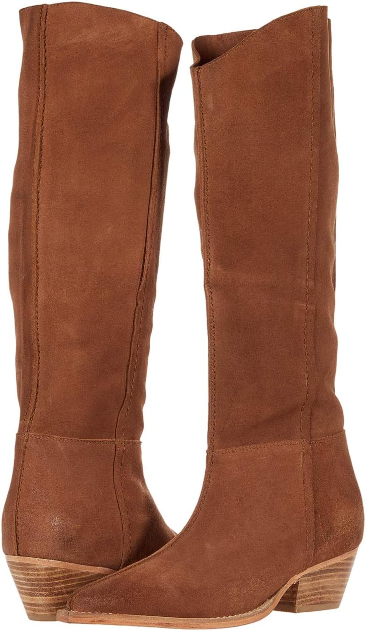 

Ботинки Free People Sway Low Slouch Boot, цвет Taupe