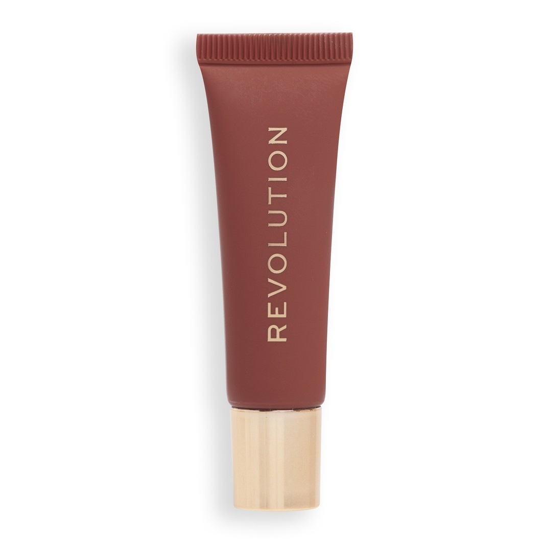 Бальзам для губ juicy peptide lip balm nude peach Revolution, #3 - latte, объем 8 мл — фото 2