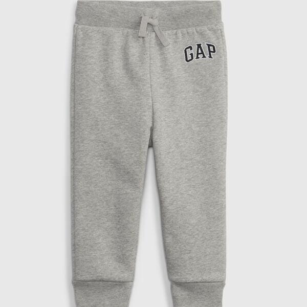 

Джоггеры из французского трикотажа с нашивкой-логотипом Gap, серый