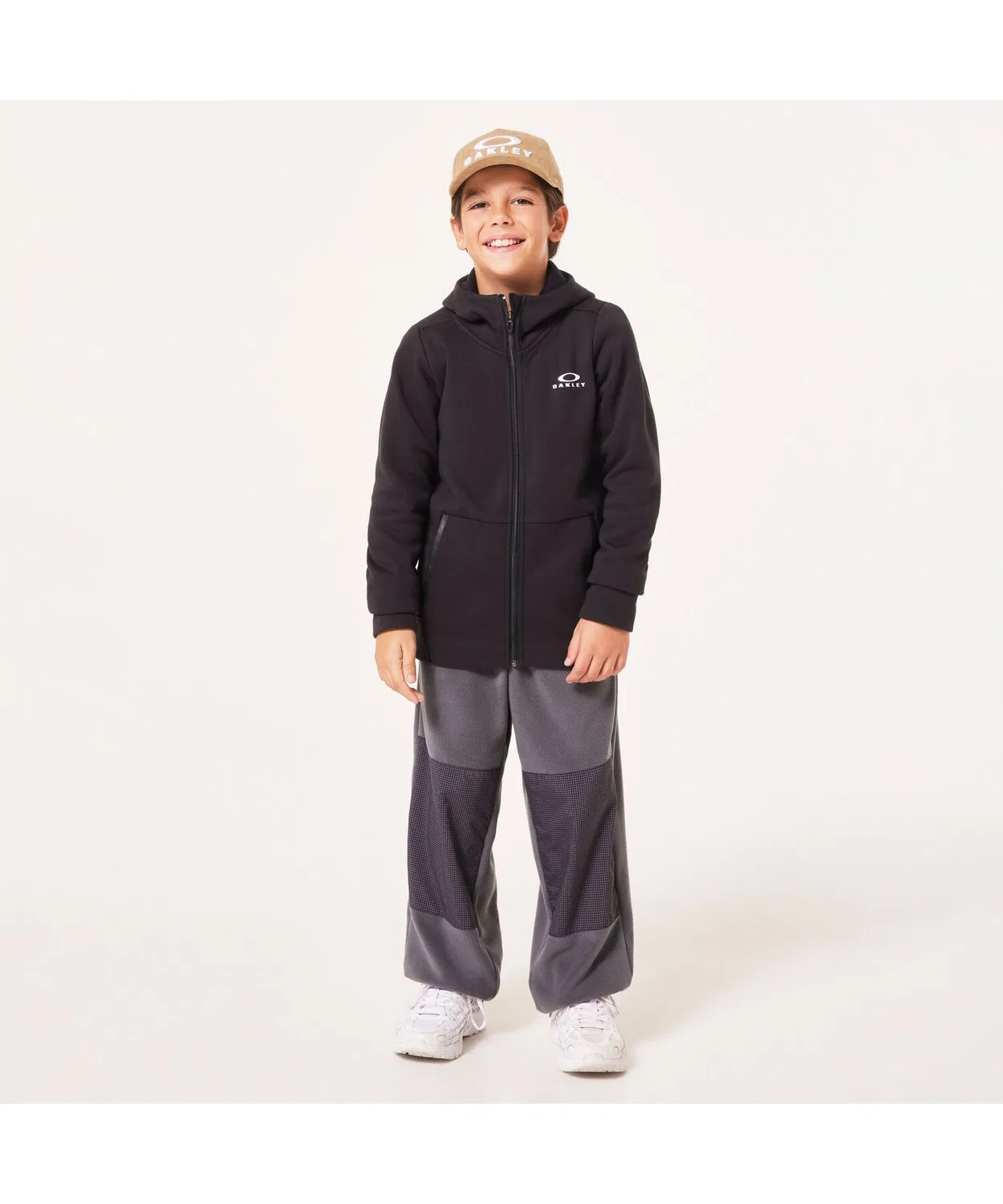 Куртка флисовая Oakley Ytr Warm Fleece Jacket 8.0, чёрная — фото 2