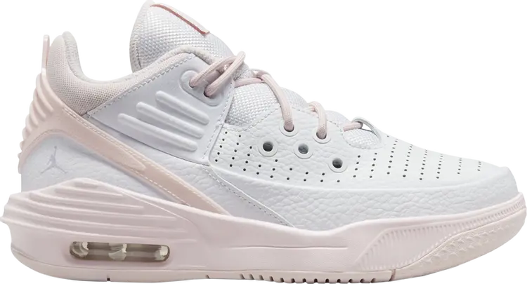 

Кроссовки Jordan Max Aura 5 GS 'White Pink Wash', белый