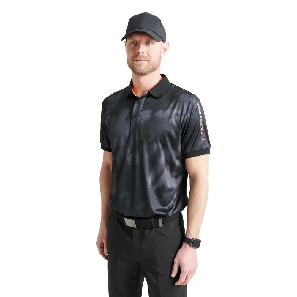 

Поло с коротким рукавом Abacus Golf Lahinch, черный