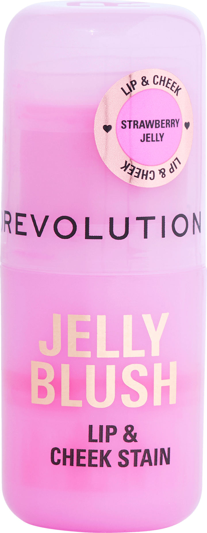 

Румяна REVOLUTION Blush Stick Jelly Strawberry Pink, 5 g