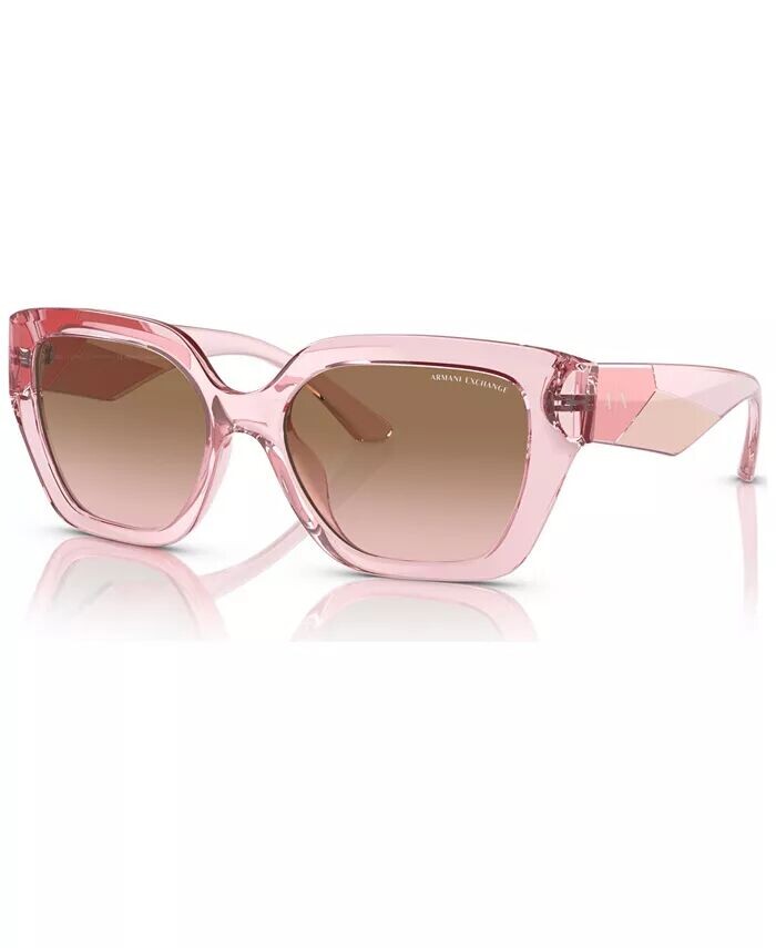 

Женские солнцезащитные очки, AX4125SU54-Y A|X Armani Exchange, розовый