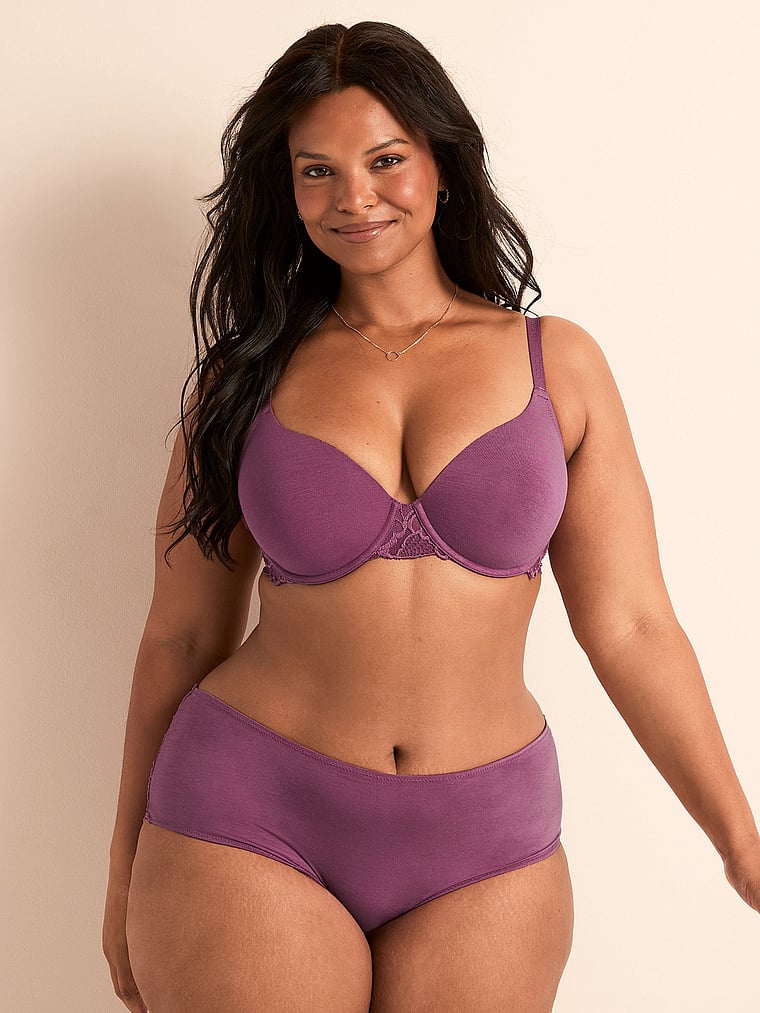 

Трусики-Шорты Teagan Adore Me, damson