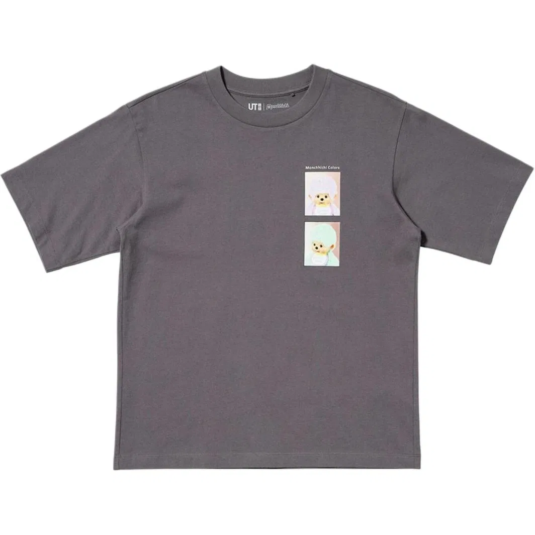 Футболка Monchhichi UNIQLO Brown Black