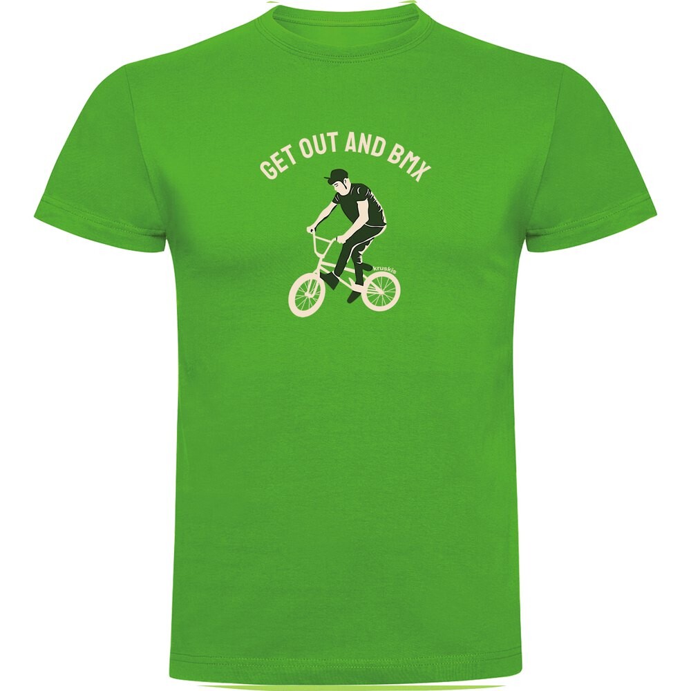 

Футболка Kruskis Get Out And BMX, зеленый