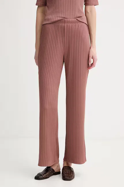 Брюки из эластичного трикотажа Calvin Klein, коричневый