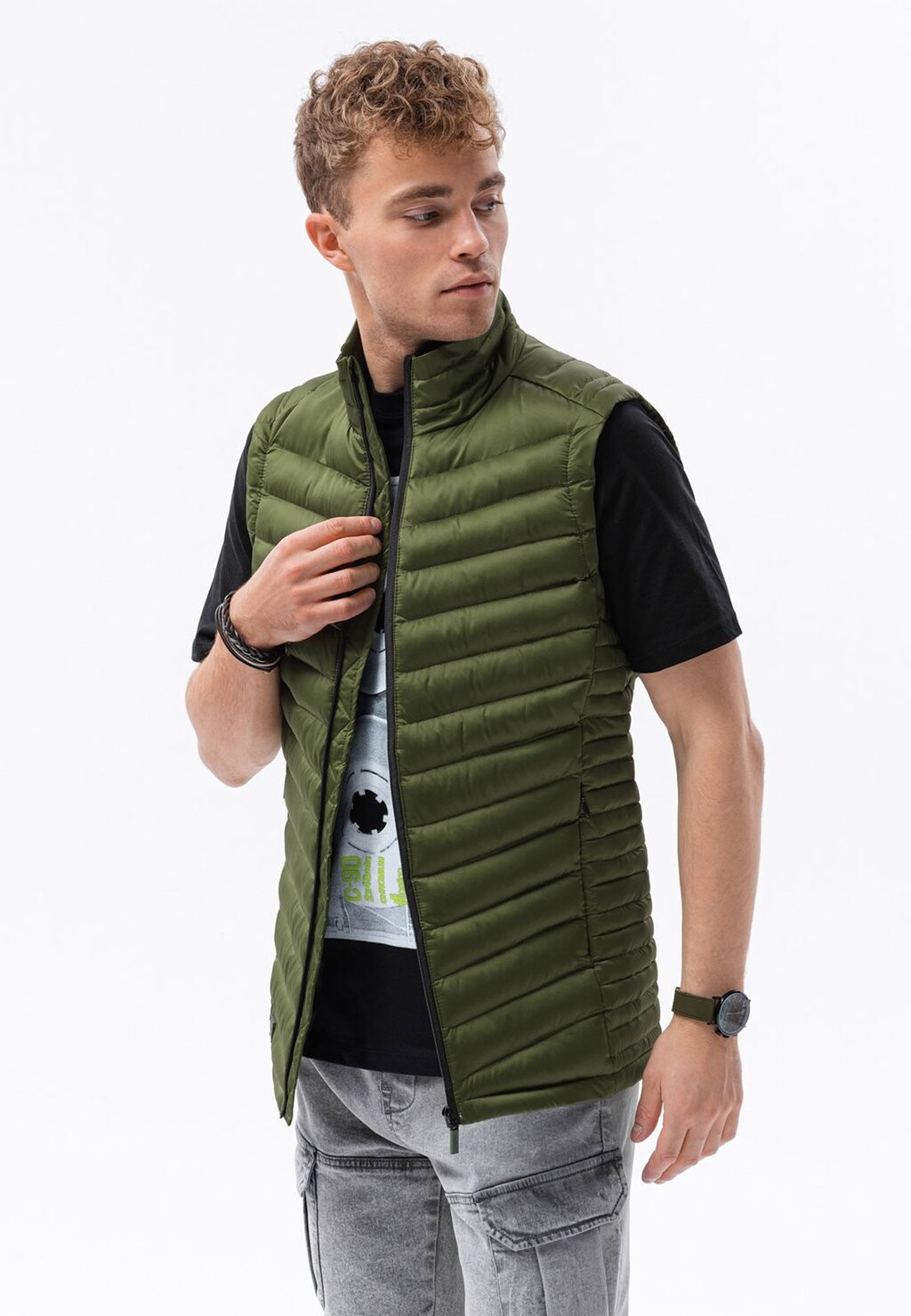 

Жилет Ombre, цвет dark green