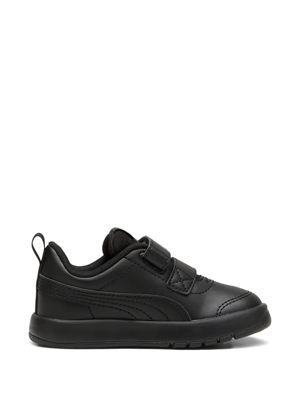 Кроссовки Courtflex v3 с ремешком Puma Kids, черный — фото 2