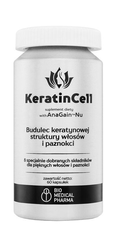 

Подготовка для волос и ногтей Keratin Cell, 60 шт