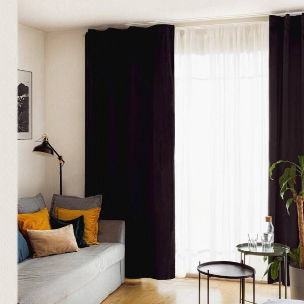 

Штора Homlando PATTY, 140x2x250 см, черный