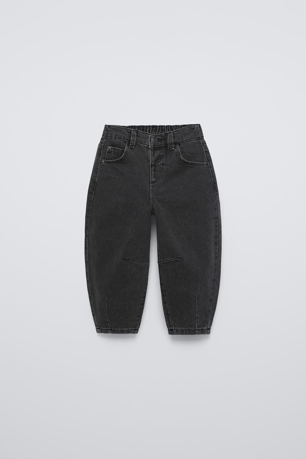 

Джинсы-бочки ZARA, черный