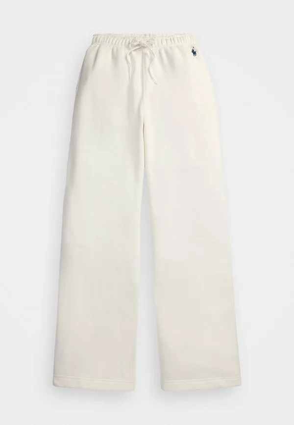 Спортивные штаны с широкими штанинами на шнуровке Polo Ralph Lauren, White — фото 4