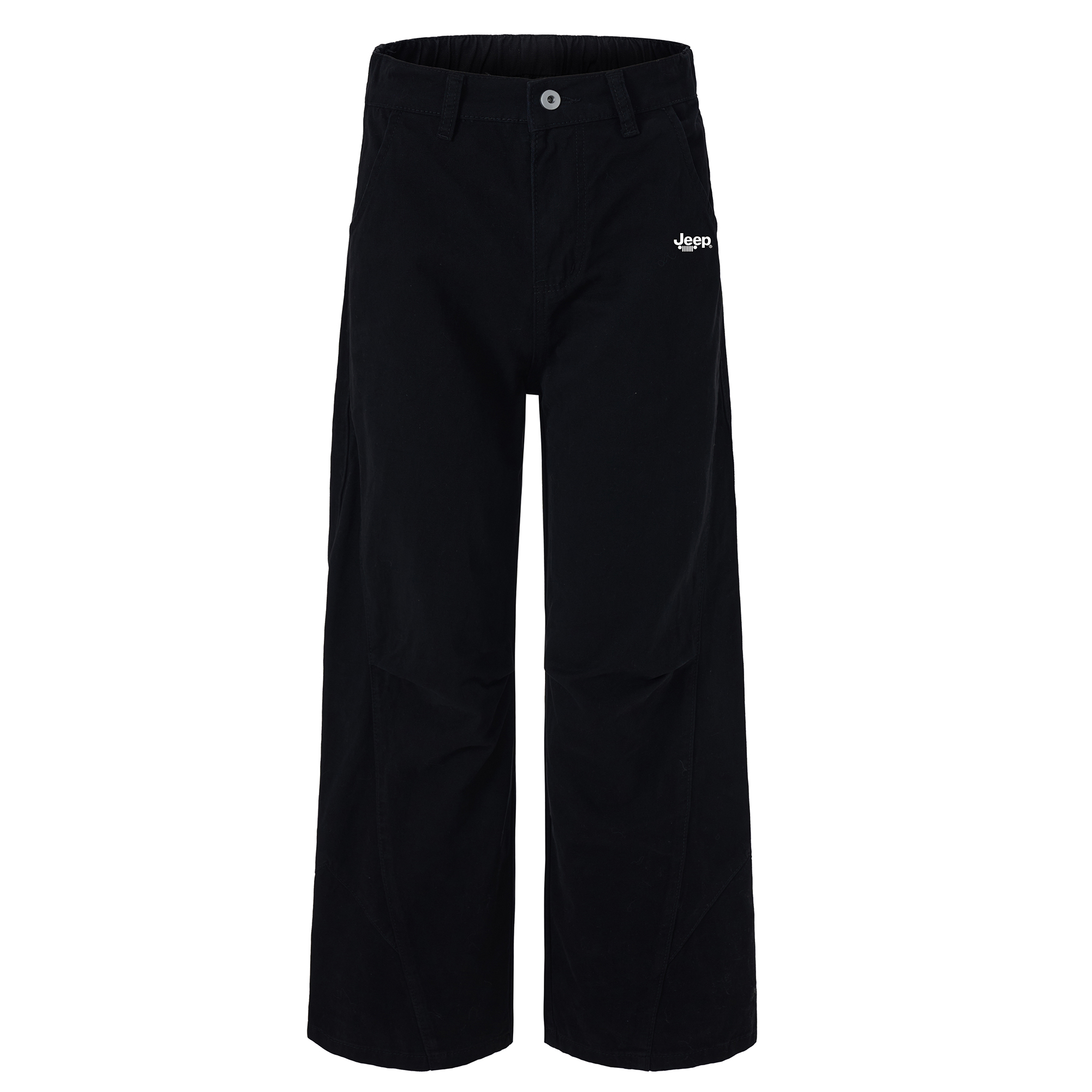 

Повседневные брюки Unisex Moderate Straight Fit Jeep, modern серый