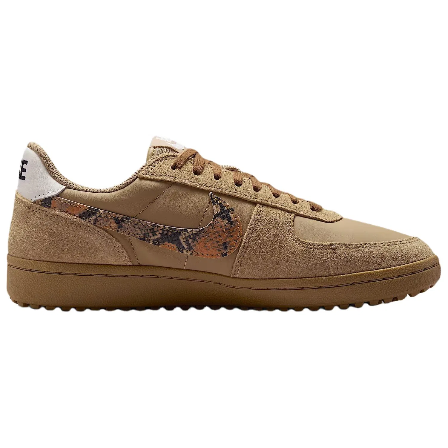 Кроссовки кожаные Nike Low Brown — фото 2