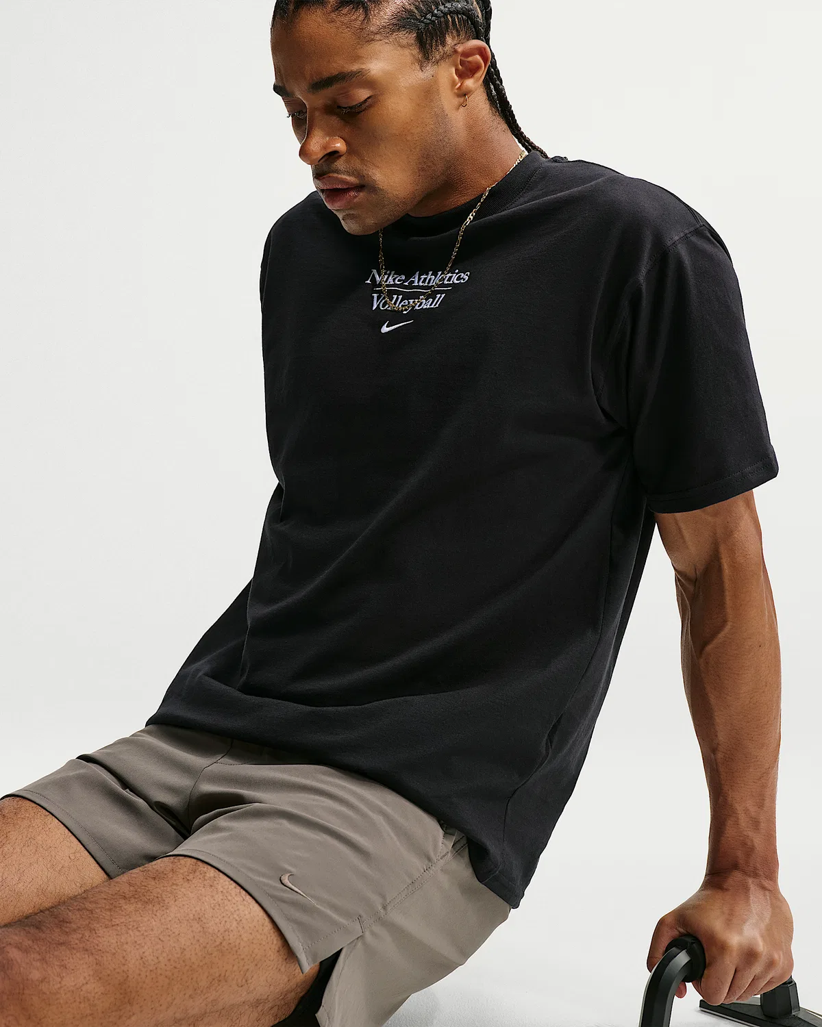 Мужская футболка Max90 Nike Volleyball, Black — фото 3