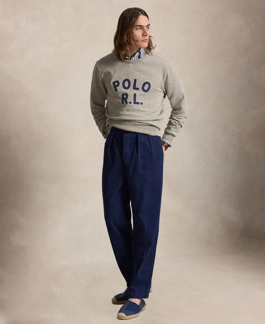 Мужская классическая толстовка с круглым вырезом Polo Ralph Lauren — фото 2