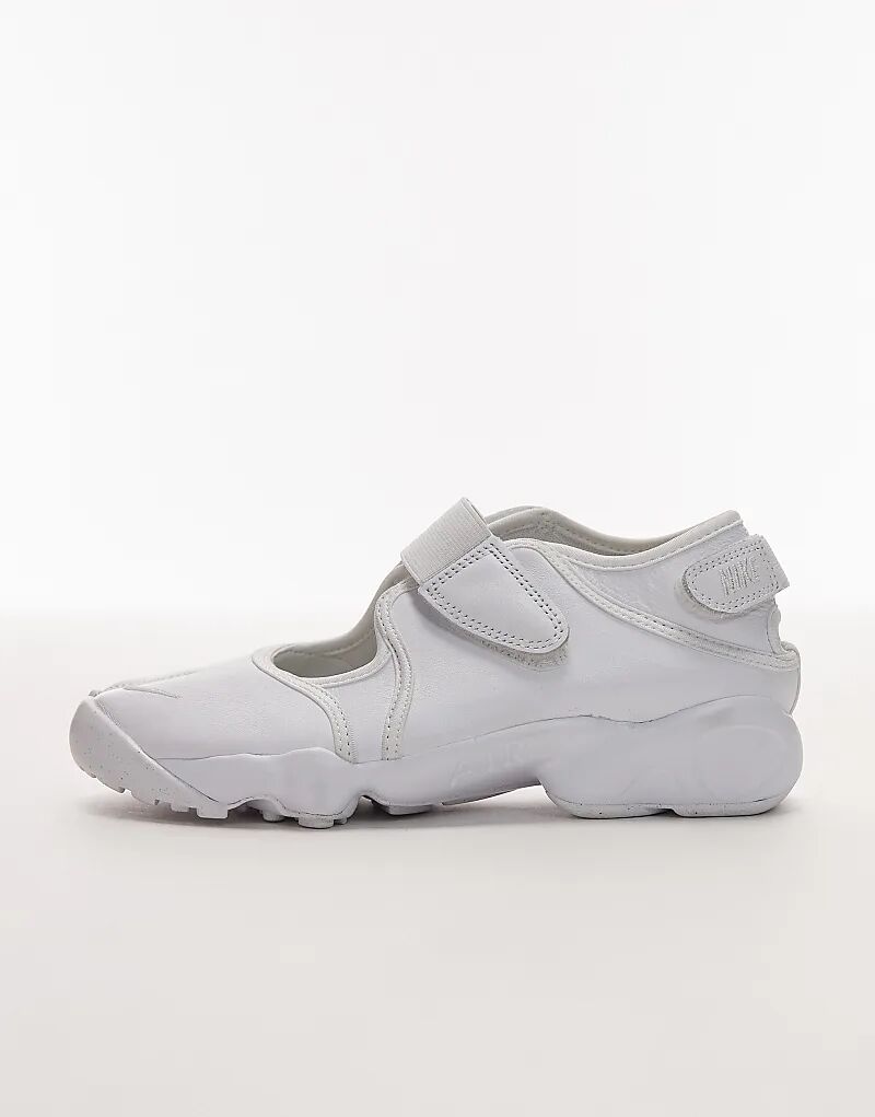 Кроссовки унисекс Nike Air Rift белого цвета — фото 2
