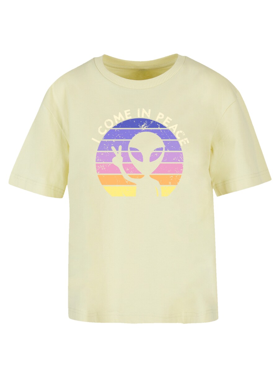 

Футболка F4NT4STIC Alien Peace Sunset, Yellow/Pastel yellow