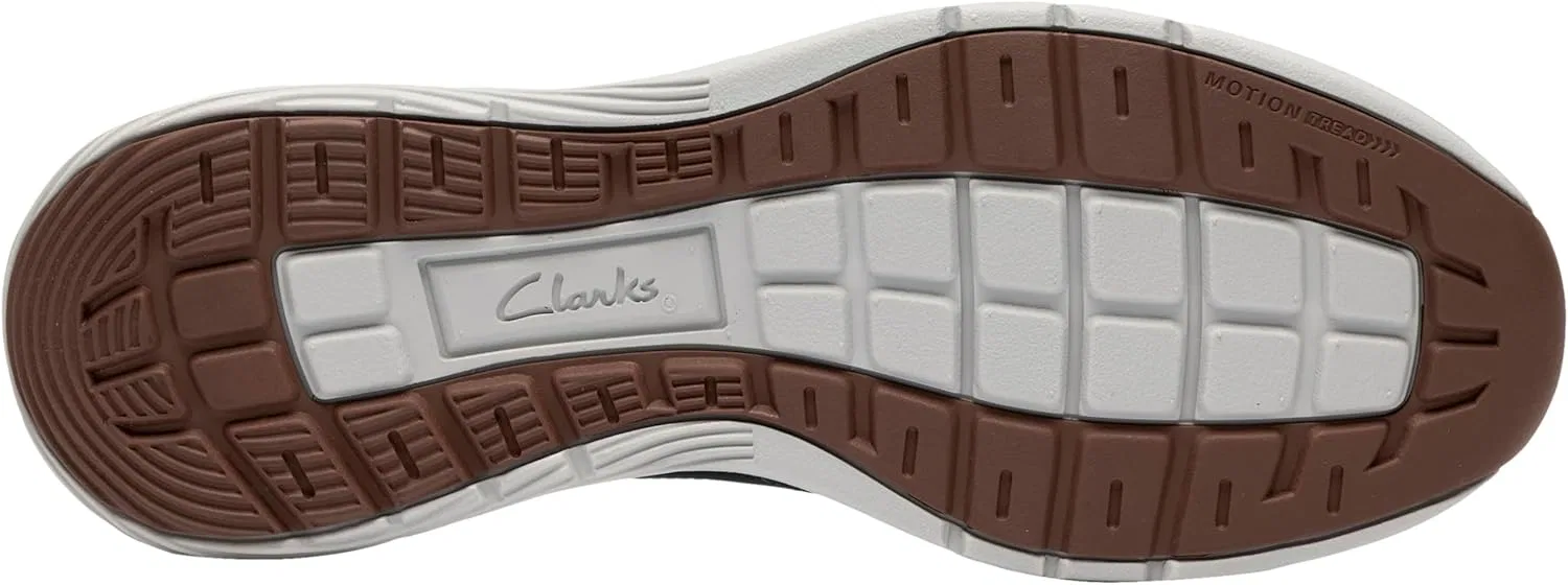 Мужские кроссовки Clarks Motion Trek Lx, Black Smooth — фото 3