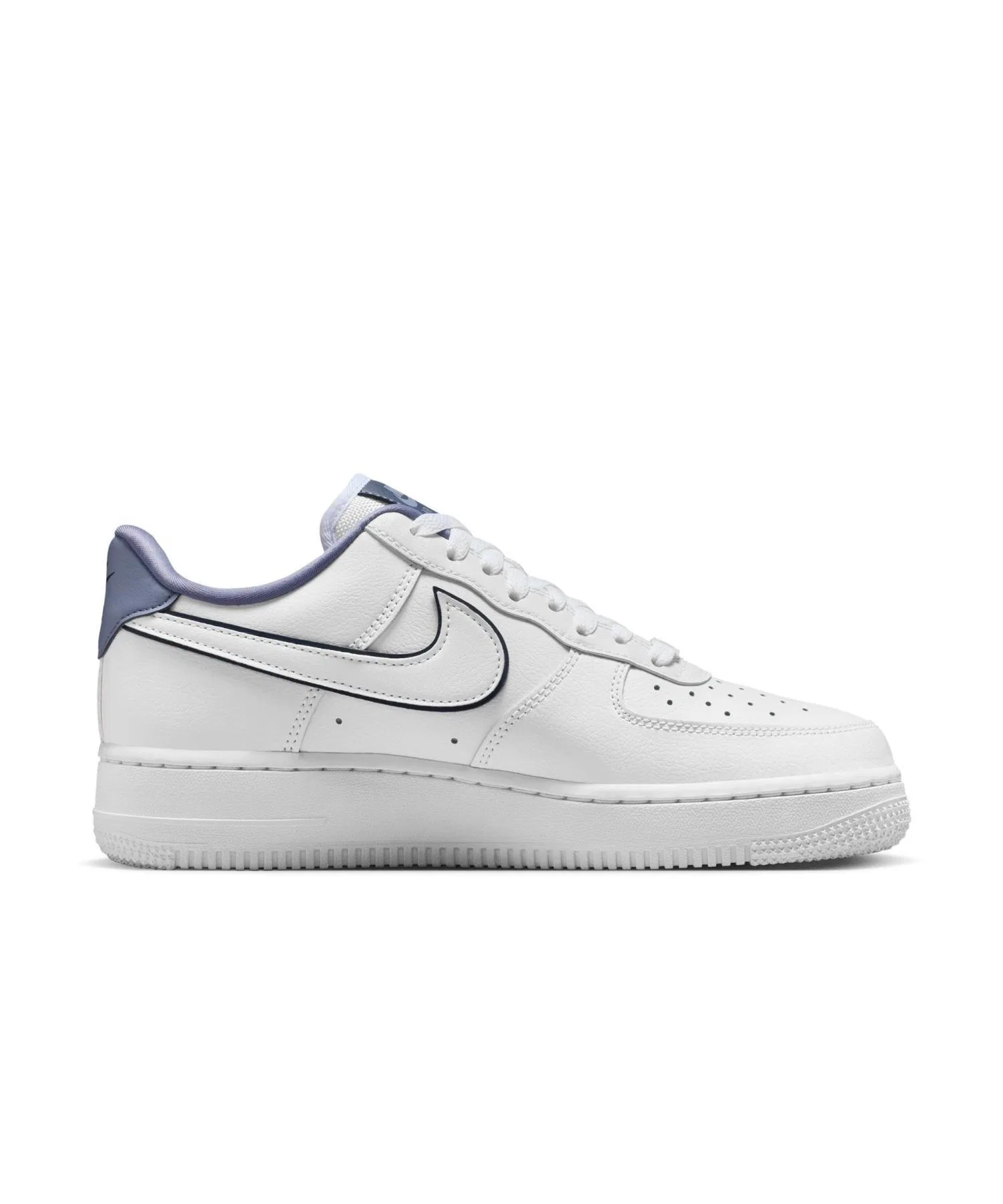 Унисекс кроссовки Nike Air Force 1 '07 белые — фото 2