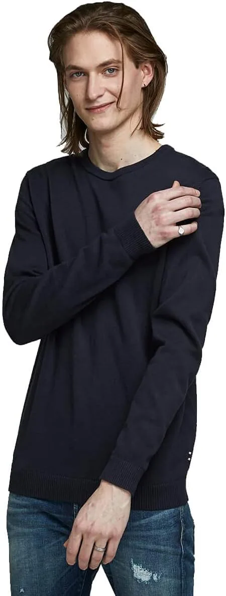 

Jack & Jones JJEBASIC вязаный свитер с круглым вырезом NOOS