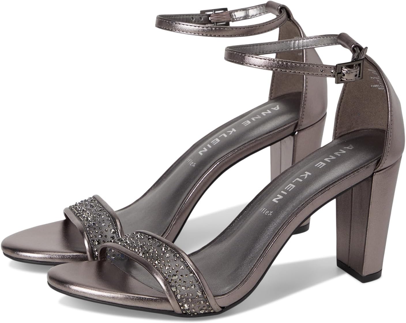 Туфли Anne Klein Kourtney-C, Gunmetal Crystal