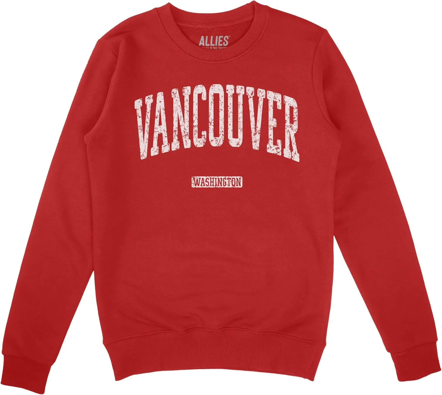 

Ванкувер Вашингтон свитшот | винтажный PNW толстовка | мужской и унисекс | тихоокеанский северо-запад пуловер | уличная городская одежда Allies