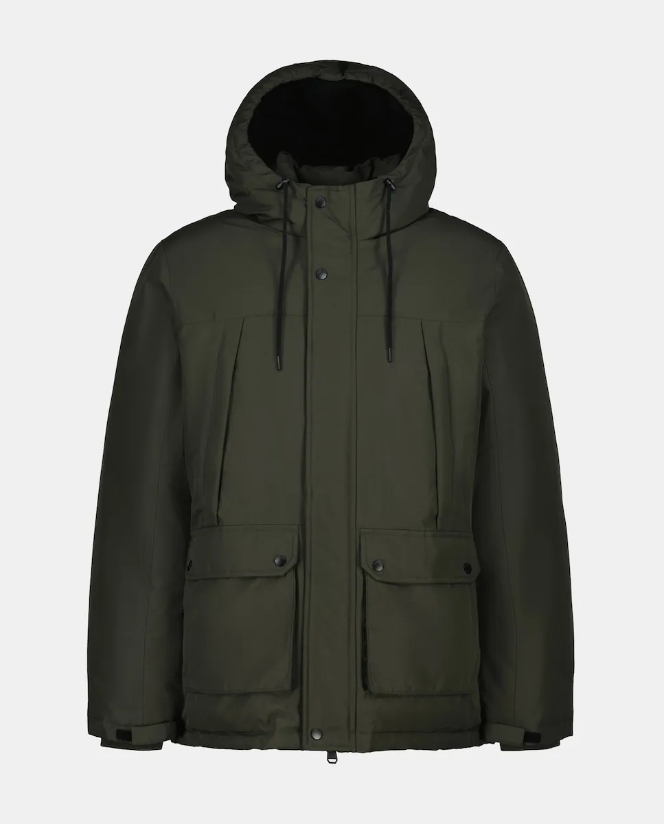 

Мужская техническая куртка с капюшоном, который можно снять Green Coast, зеленый