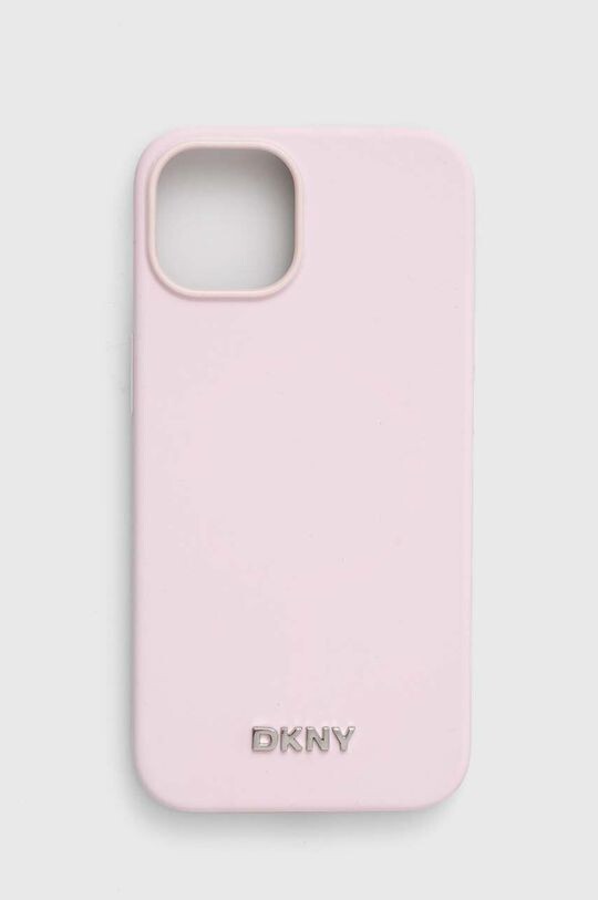 

Чехол для iPhone 14/15/13 Dkny, розовый