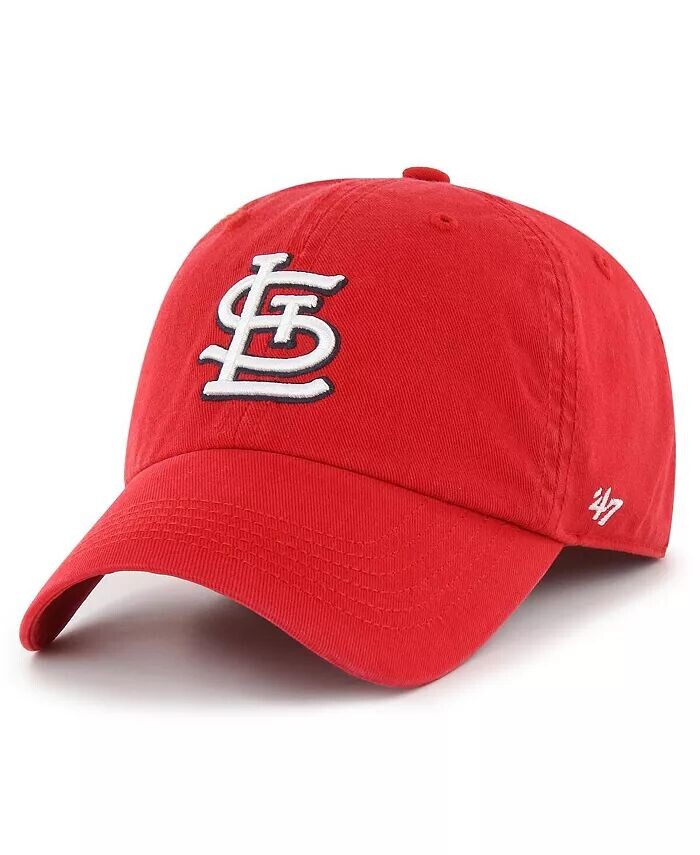 

Мужская красная приталенная шляпа с логотипом франшизы St. Louis Cardinals '47 Brand, красный