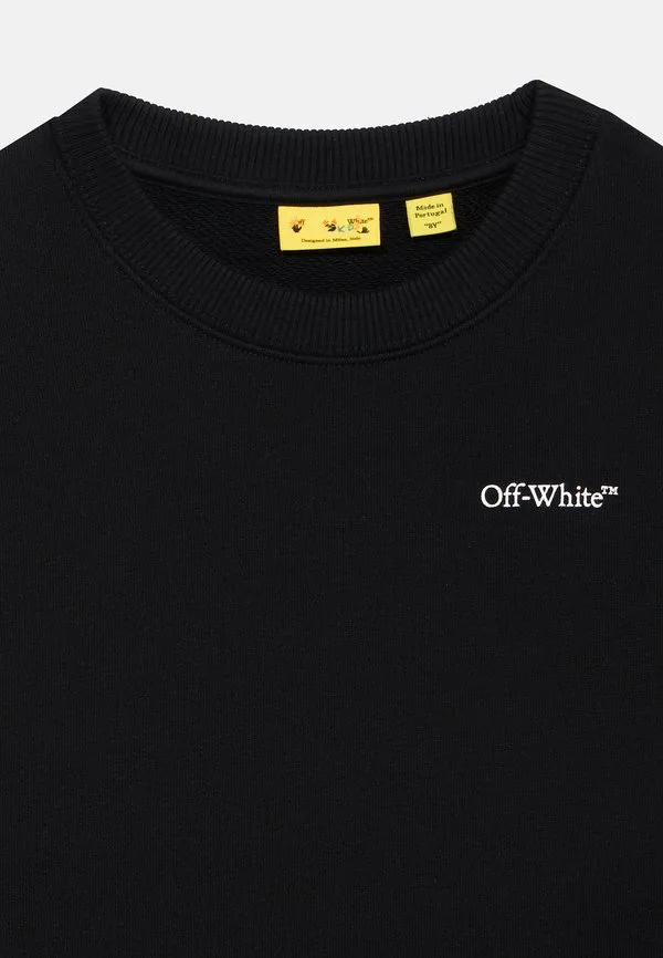 Футболка с круглым вырезом и рисунком в виде каракулей Off-White, Black — фото 4