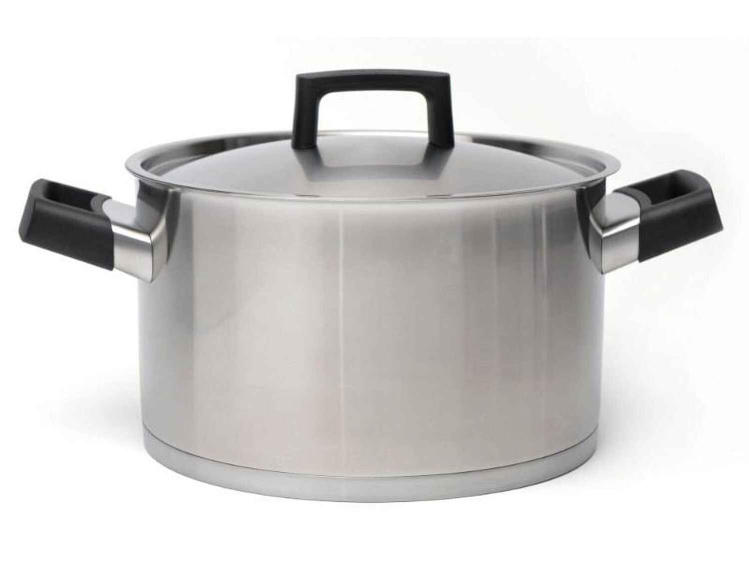 

Кастрюля с крышкой и ручками BergHoff Ron, серебристый