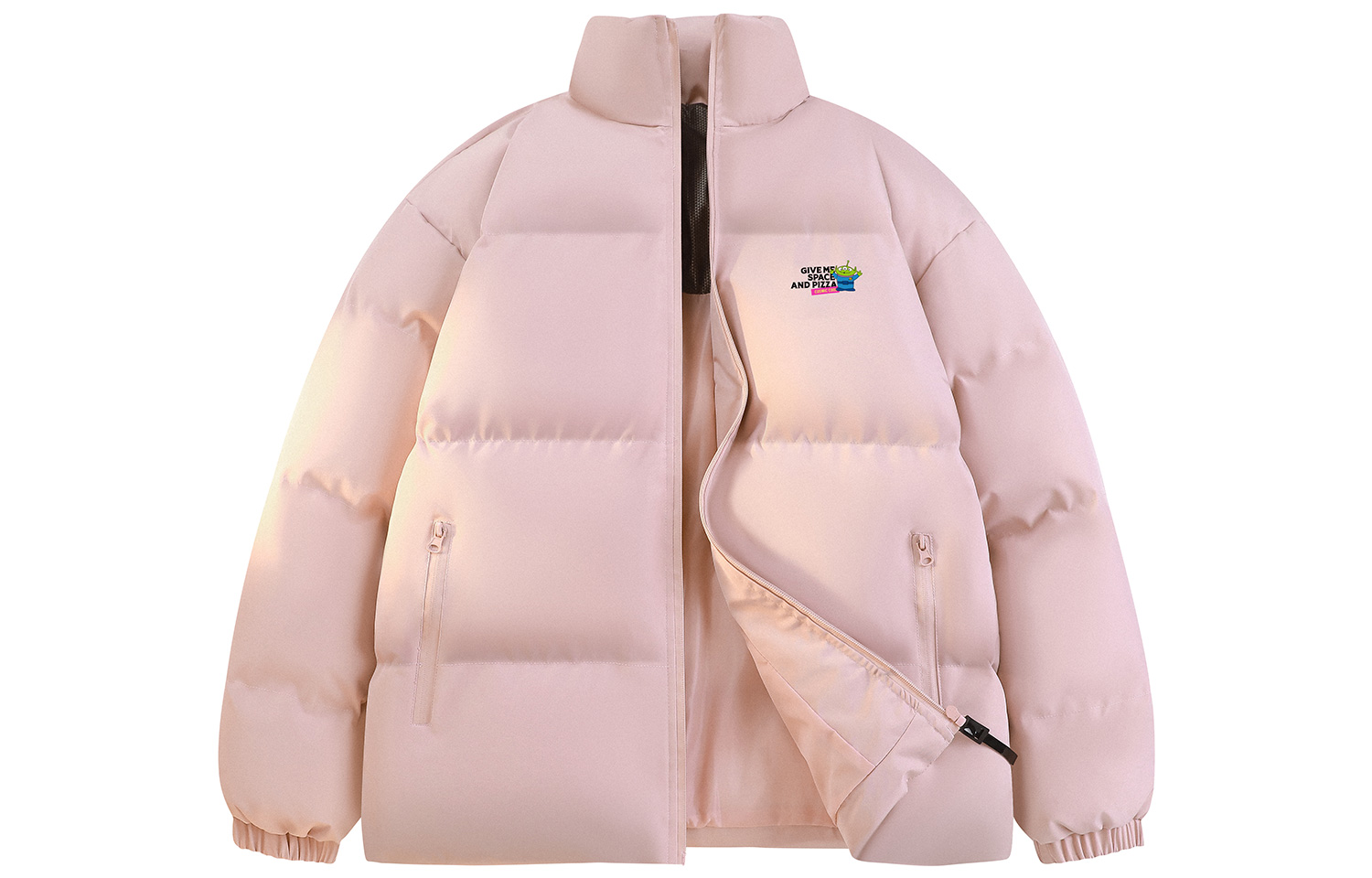 

Disney Пуховик унисекс черный, Pink (BM09)