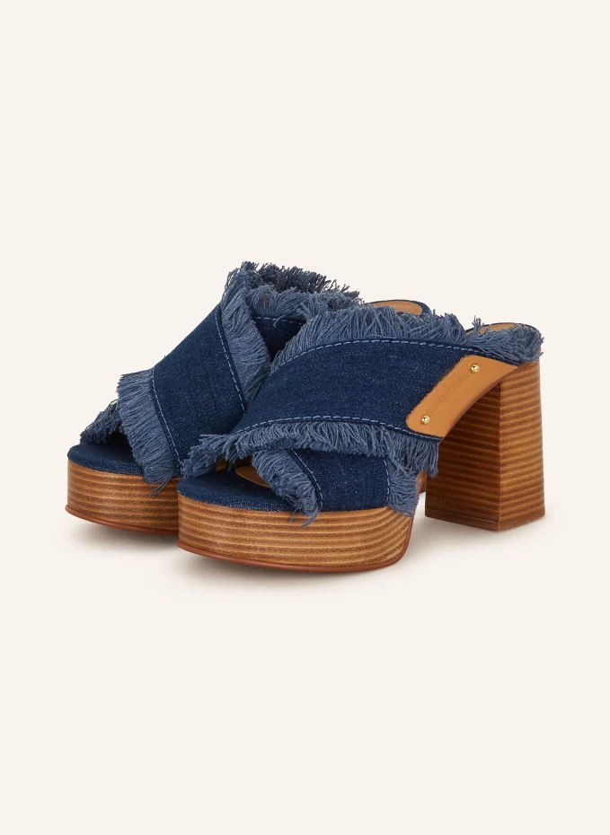 

Мюли prue на платформе See By Chloé, коричневый