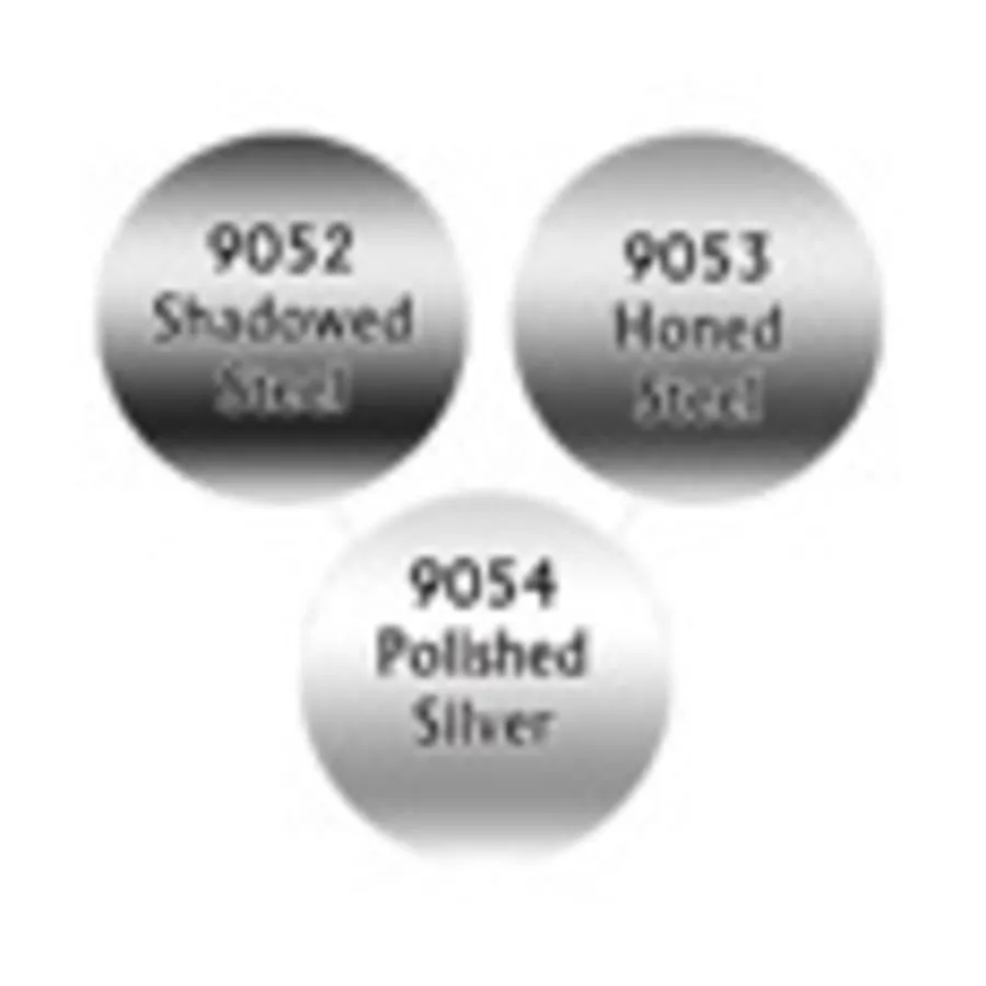

Серебристые металлы, Master Series Paints - Triads