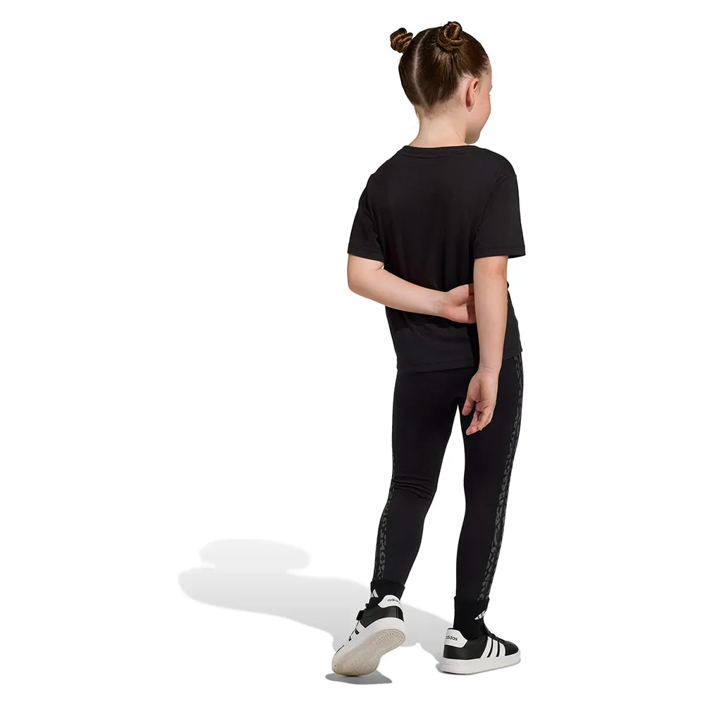 Комплект adidas Seasonals Animal, черный — фото 2