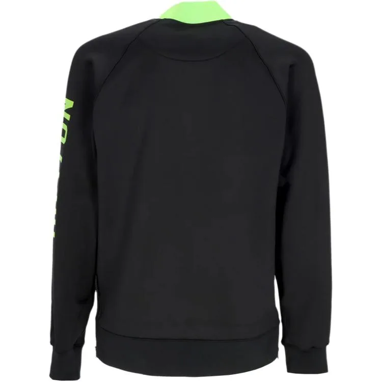 Толстовка NBA College City Edition Dri-FIT Showtime мужская Nike, черный/ярко-зеленый — фото 3
