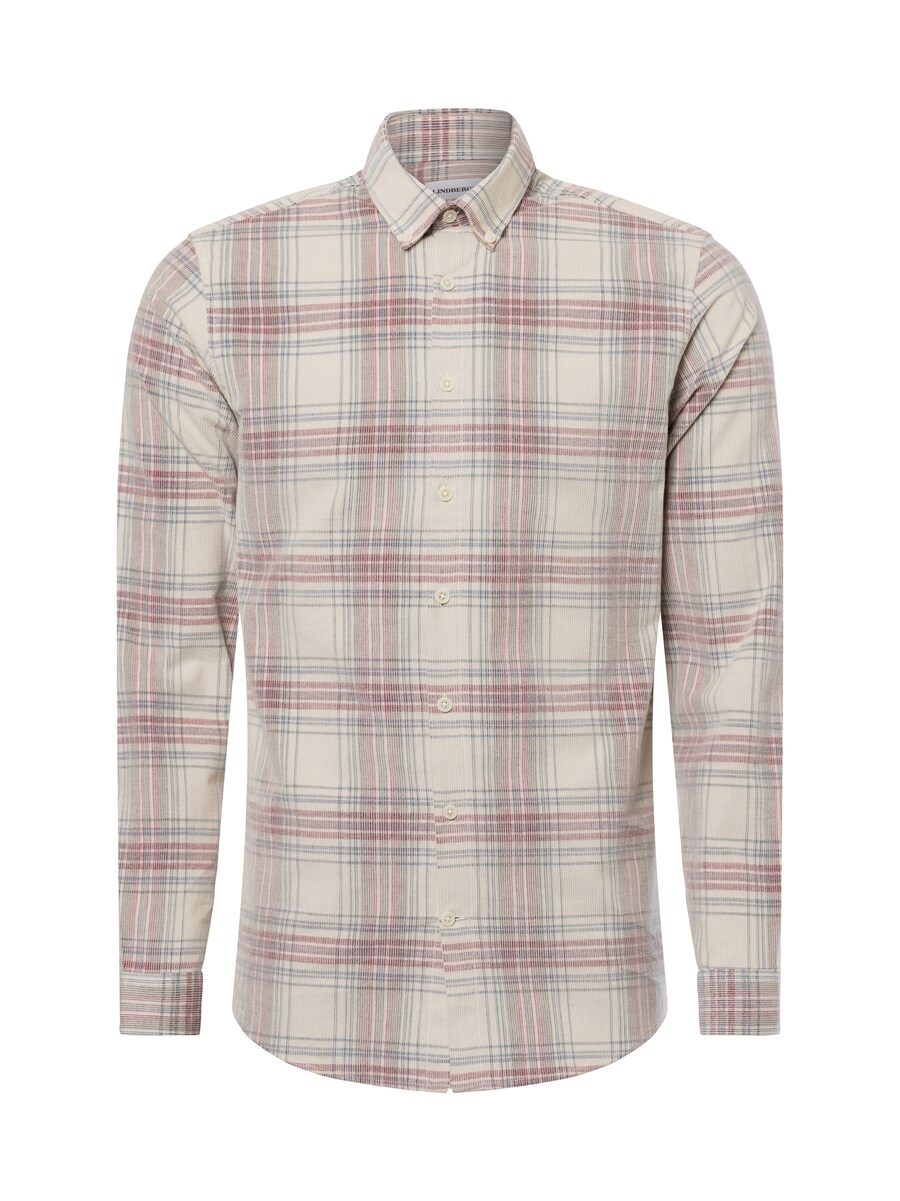 

Рубашка на пуговицах классического кроя Lindbergh, Cream